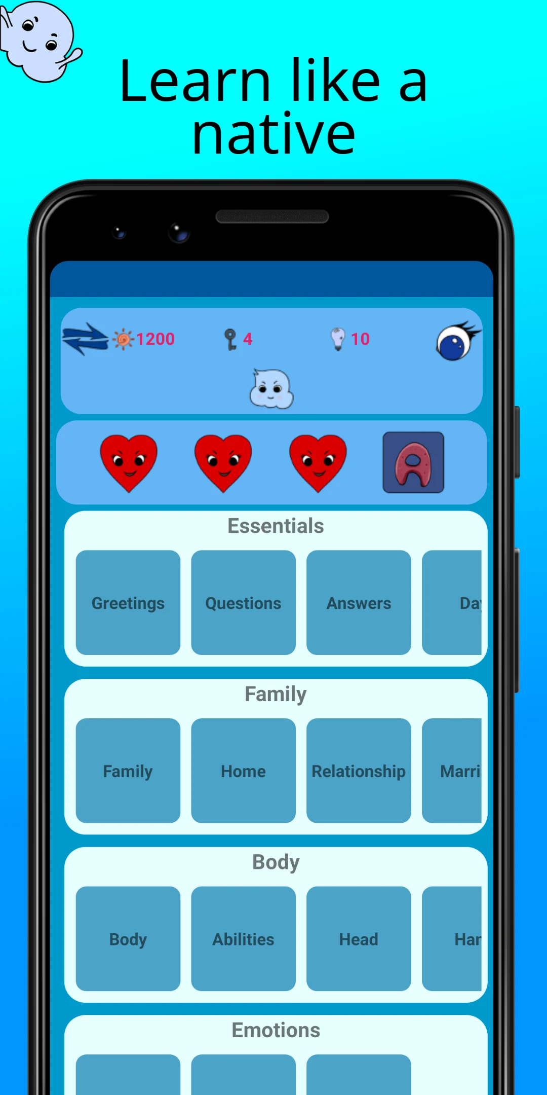 MTL Learn Italian Words screenshot
