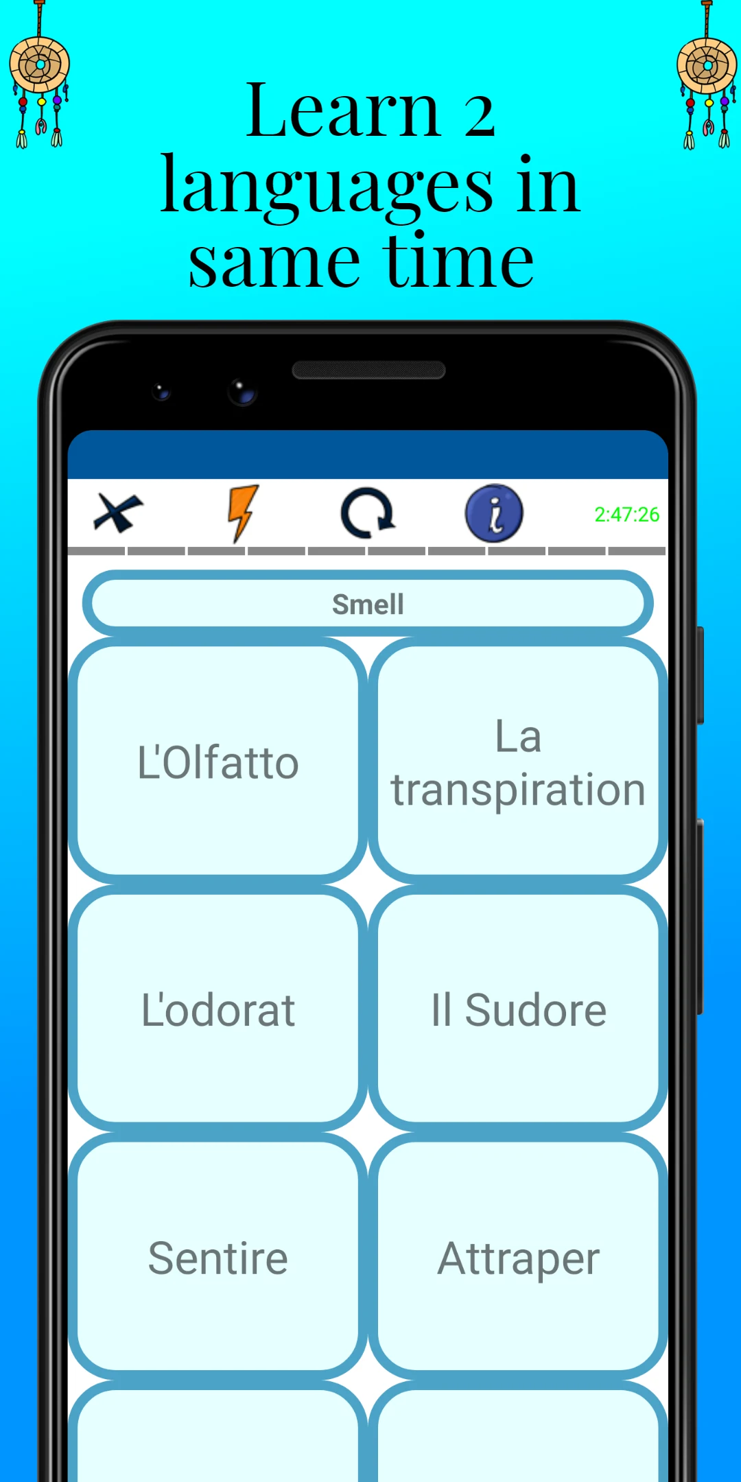 MTL Learn Italian Words screenshot