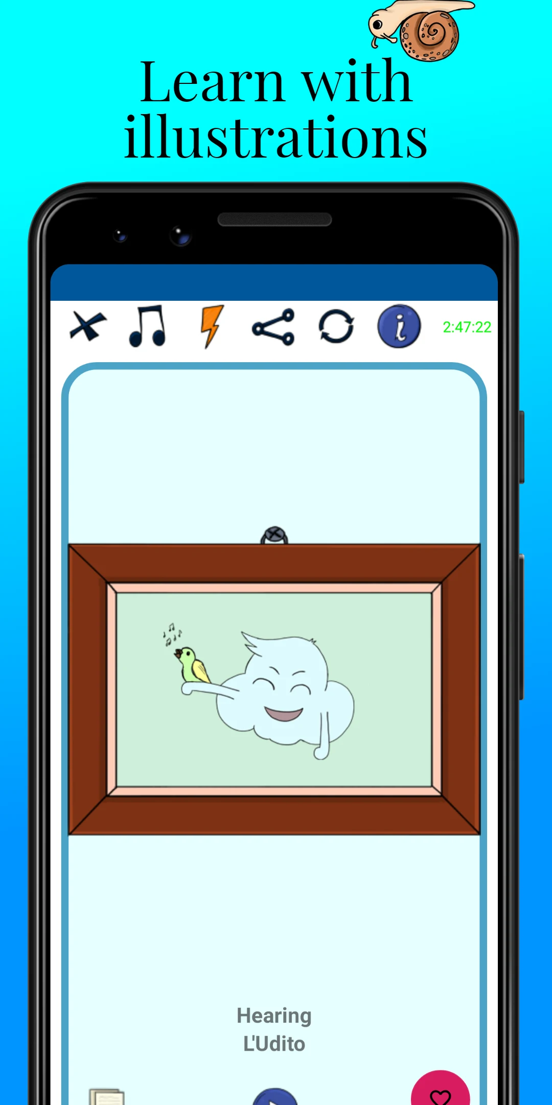 MTL Learn Italian Words screenshot